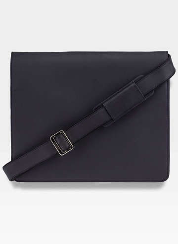 Luksusowa torba Harvard messenger A4 marki Visconti - Harvard (L) w kolorze czarnym