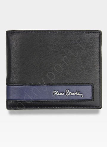 Męski portfel prawdziwa skóra Blue Mirror Pierre Cardin Tilak26 8824 RFID