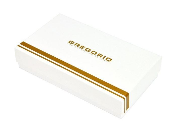 Portfel Damski Skórzany Gregorio BC-111 Kolor Jagoda Duży Poziomy RFID Secure