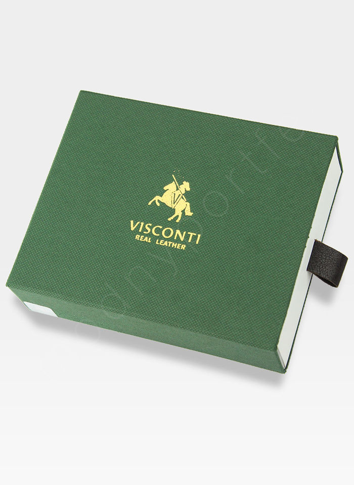 Visconti Klasyczny Portfel Męski Skórzany TSC44