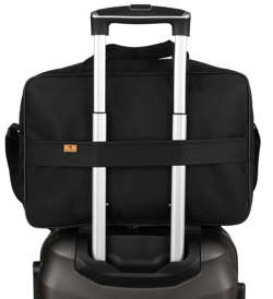Mała torba podróżna bagaż podręczny z uchwytem na walizkę — Peterson