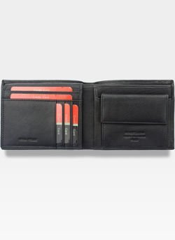 Skórzany portfel męski Pierre Cardin Pip04 8806 RFID Czarny