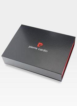 Zestaw Prezentowy Pierre Cardin Pasek i Portfel z ochroną RFID w eleganckim pudełku na prezent 326